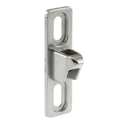 Slide-Co 142029 Chrome Diecast Sliding Glass Door Keeper, 3/4" Wide