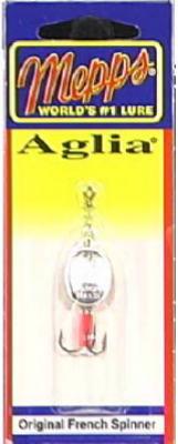 Mepps Aglia B1-S Spinner with Treble Hook, #1 (1/8 Oz), Silver