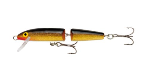 Rapala 0140-2181 Jointed 09 Fishing Lure, Gold, 3.50"
