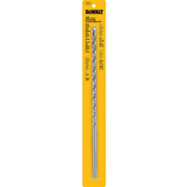DeWalt® DW5231 Carbide Tipped Premium Percussion Masonry Drill Bit, 3/8" x 12"