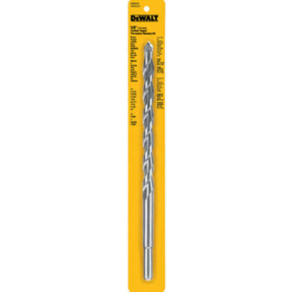 DeWalt® DW5242 Carbide Tipped Premium Percussion Masonry Drill Bit, 5/8" x 12"