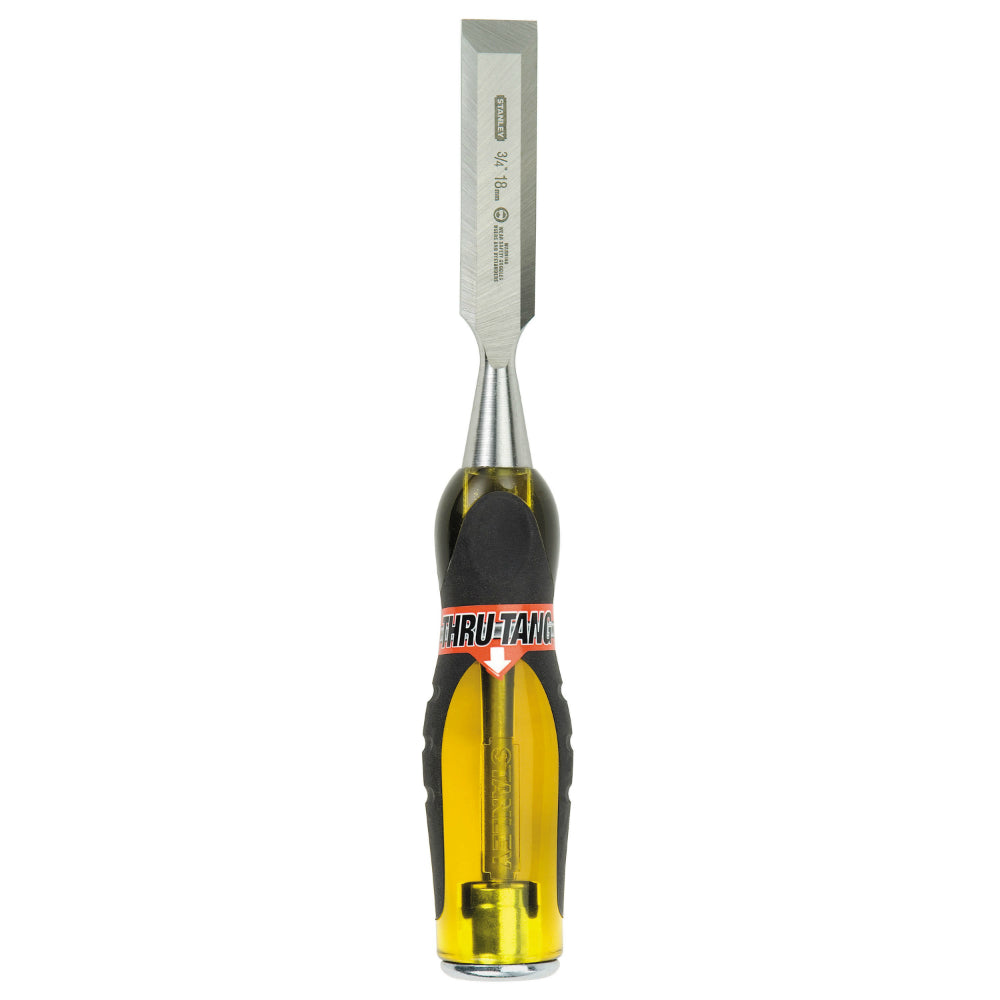 Stanley® 16-977 FatMax® Thru-Tang™ Wood Chisel, 3/4", 9" Length