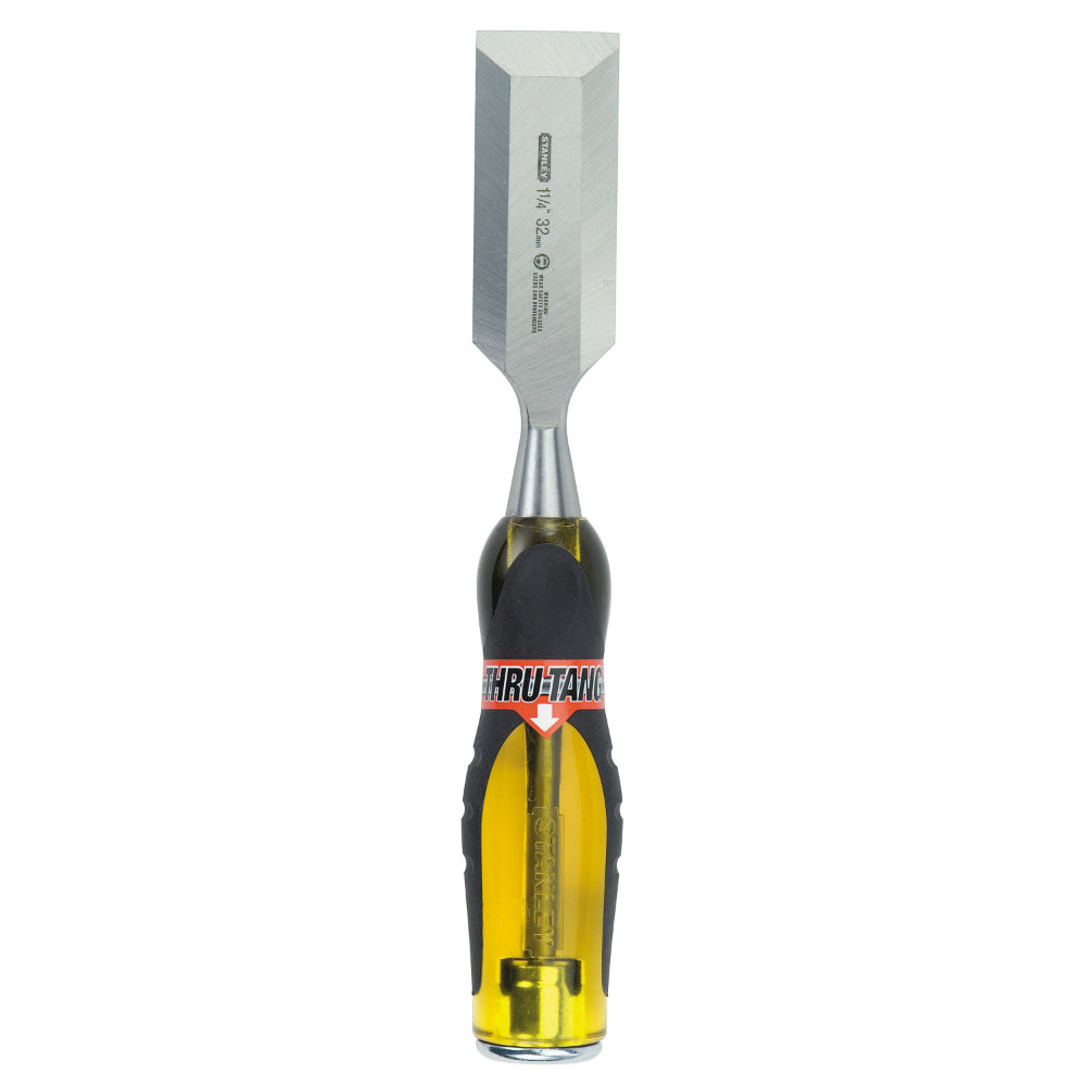 Stanley® 16-979 FatMax® Thru-Tang™ Wood Chisel, 1-1/4", 9" Length