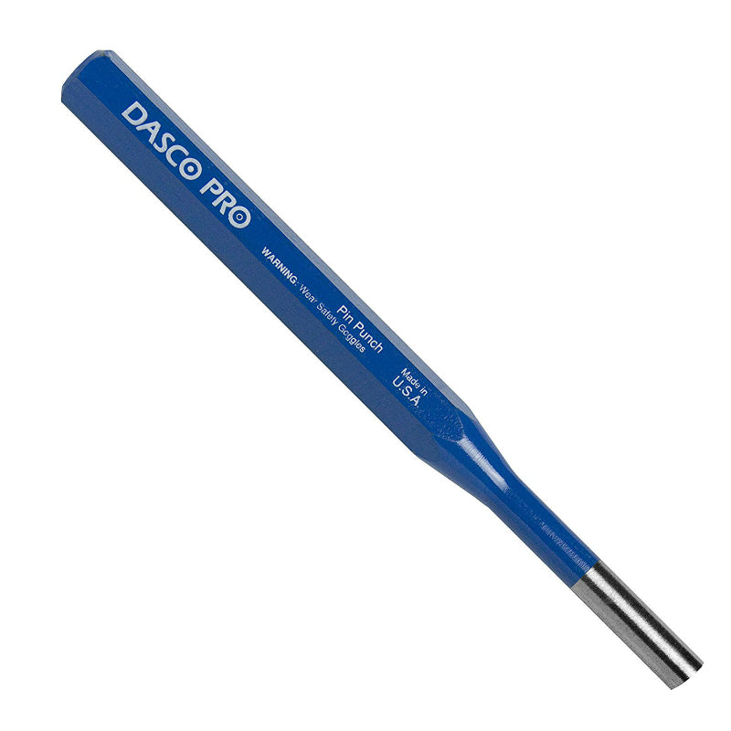 Dasco Pro 590-0 High Carbon Steel Pin Punch, 5/16" x 6"