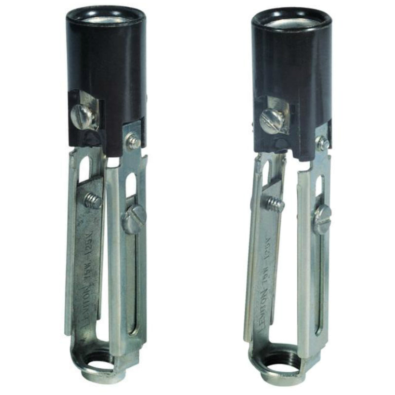 Westinghouse 70402 Candelabra Base Adjustable Keyless Sockets, 2-Pack