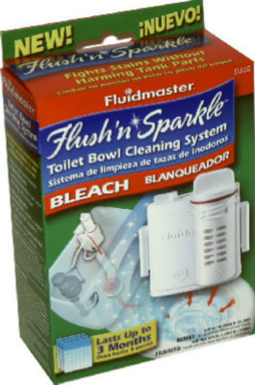 Fluidmaster 8300P8 Flush 'n Sparkle Toilet Bowl Cleaning System
