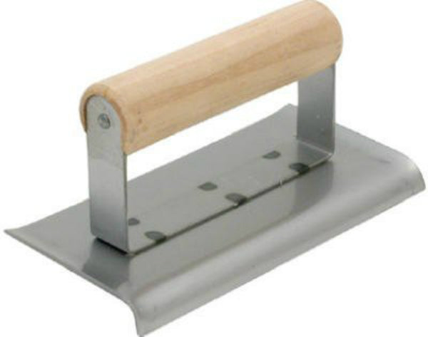 Marshalltown® 16492 Concrete Edger, 3/8" Radius, 6" x 2-3/4"