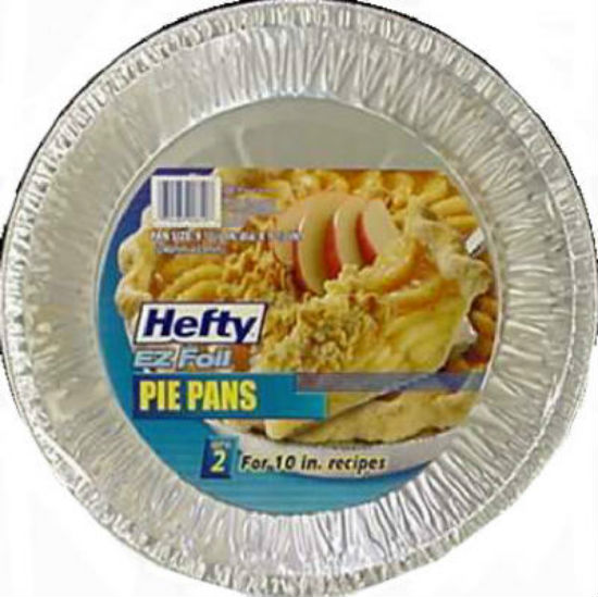 Hefty® 90810 EZ Foil® Aluminum Foilware Pie Pan, Round, Extra Large