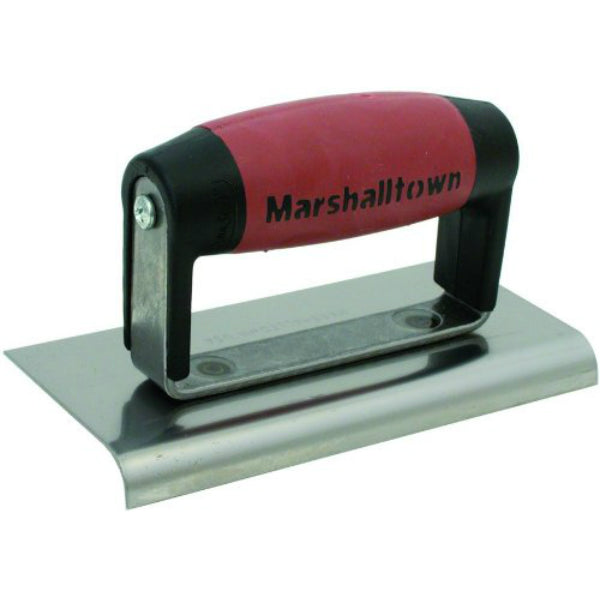 Marshalltown® 14142 Standard Cement Edger with DuraSoft® Handle, #36D, 3" x 6"
