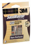 3M 20917-150 SandBlaster Bare Surfaces Sanding Pad, Medium 150-Grit, Sleeved