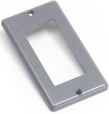 Carlon HB1GF PVC GFCI Handy Box Cover, Gray