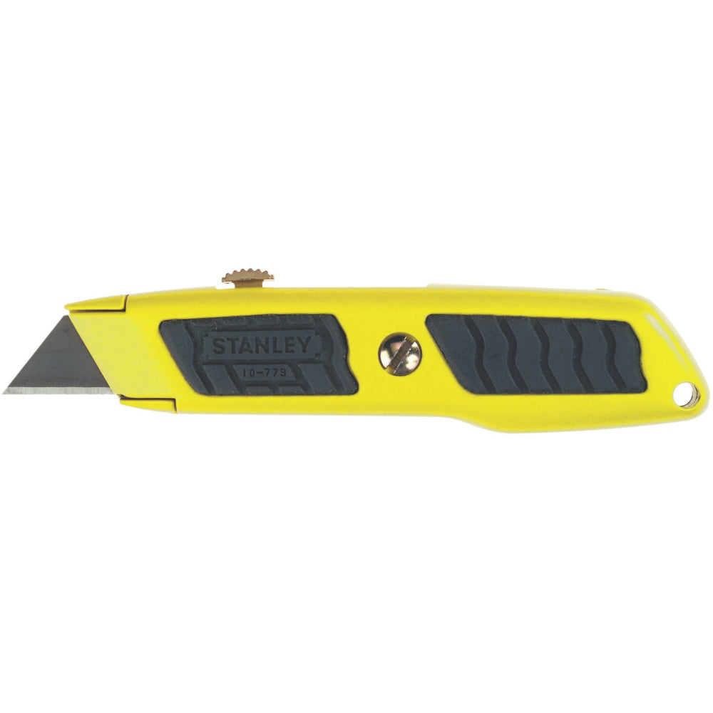 Stanley® 10779 Dynagrip® Retractable Utility Knife, 6", Yellow/Black