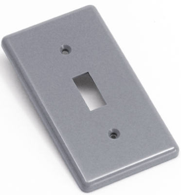 Carlon HB1SW PVC Switch Handy Box Cover, Gray