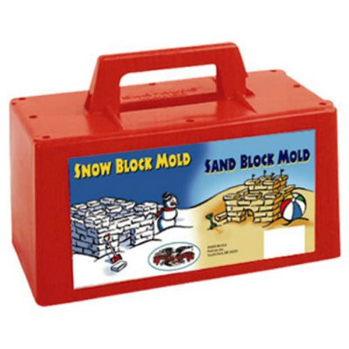 Paricon 605 Plastic Snow & Sand Block Maker, Ages 3 and Up, 10" x 5" x 7"