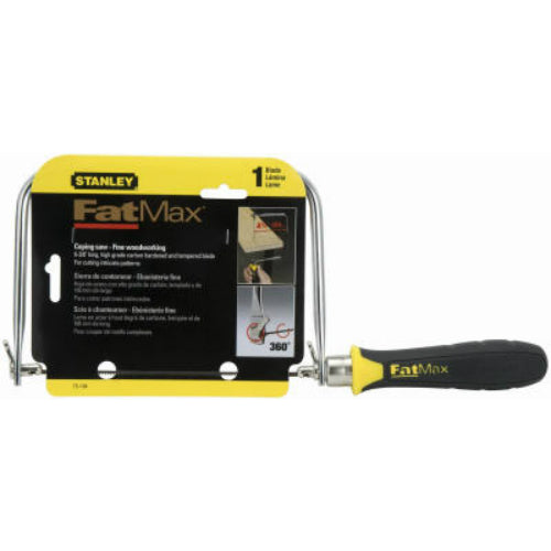 Stanley® 15106 FatMax® Deep Coping Saw, 6-3/4" Frame Depth