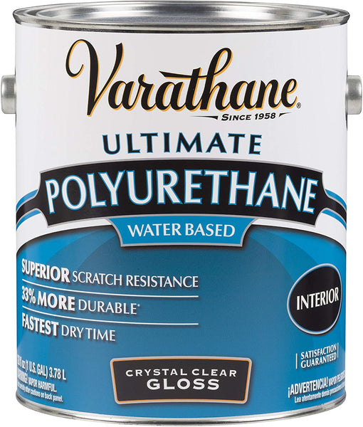 Varathane 200031 Interior Water-Based Polyurethane, 1 Gallon