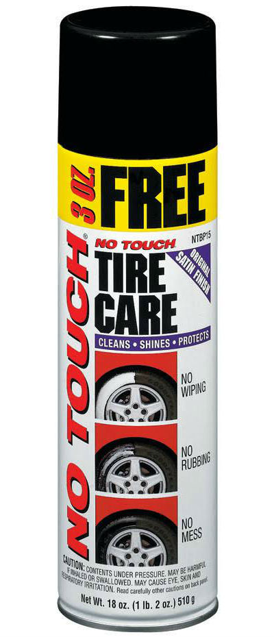 No Touch® NTBP15-16 High Shine Tire Care Foam, Original Satin Finish, 21 Oz