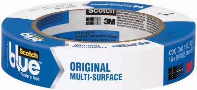 ScotchBlue 2090-24N Original Multi-Surface Painter's Tape, 0.94" x 60 Yd