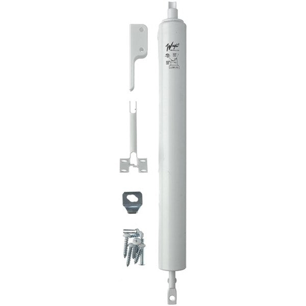 Wright Products™ V1020WH Standard Duty Pneumatic Door Closer, White Finish