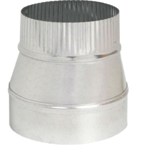 Imperial GV1416 Galvanized Taper Reducer, 24 Gauge, 5" x 4"