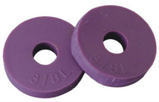 BrassCraft SCB2116 Bibb Washer Flat, 11/16", Purple, 10 Pack