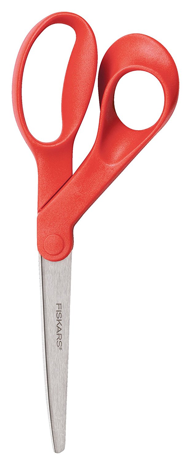 Fiskars® 12-94508697WJ All-purpose Left-Handed Scissors, 8"