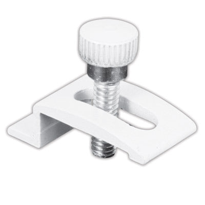 Slide-Co PL-7940 Storm Door Panel Clips, 3/4", White Finish