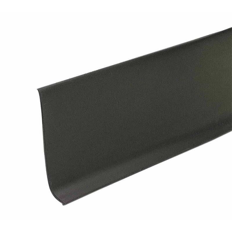 M-D Building 23662 Adhesive Back Vinyl Cove Wall Base Strips, 4" x 4', Black