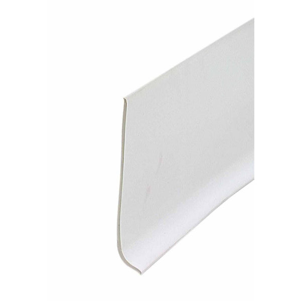 M-D® Building Products 23944 Adhesive Back Vinyl Cove Wall Base, 4" x 4', White