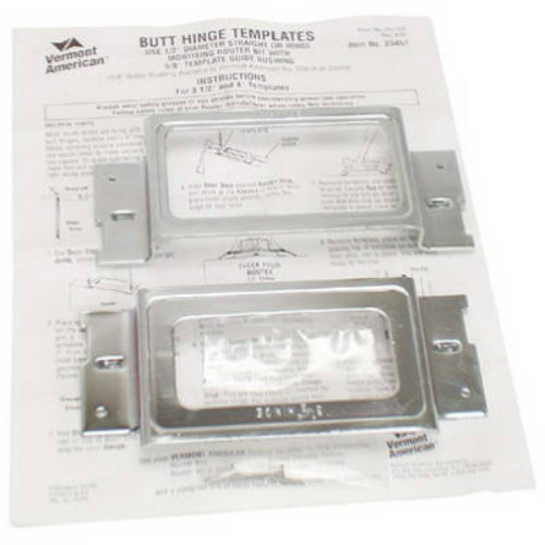Vermont American® 23457 Wood Crafters Series Hinge Mortising Template