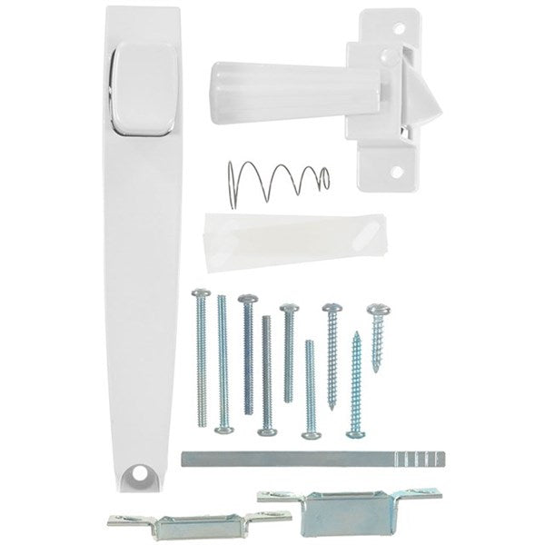 Wright Products™ V333WH Tie-Down Push Button Latch, White Finish
