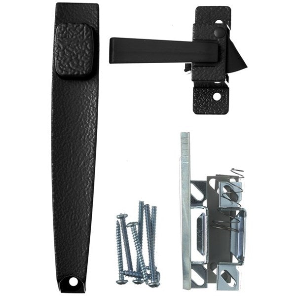 Wright Products™ V398BL Tie-Down Push Button Latch, 1-1/2" Hole Spacing, Black