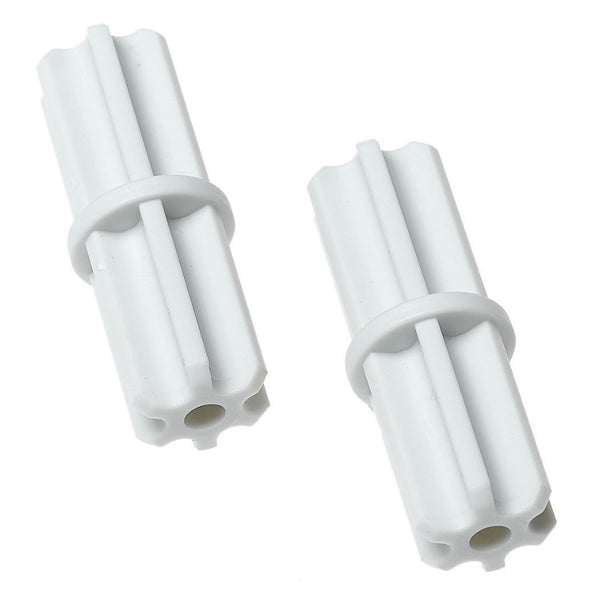 ClosetMaid® 7565100 SuperSlide® Hang Bar Plastic Connector, White, 2 Pack