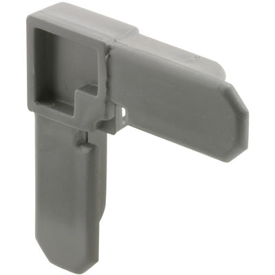 Slide-Co PL-7724 Nylon Screen Frame Corners, 3/4" x 7/16", Gray, 4-Pack