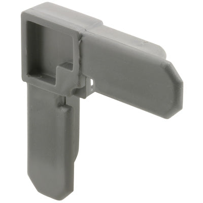 Slide-Co PL-7727 Nylon Screen Frame Corners, 3/4" x 5/16", Gray, 4-Pack