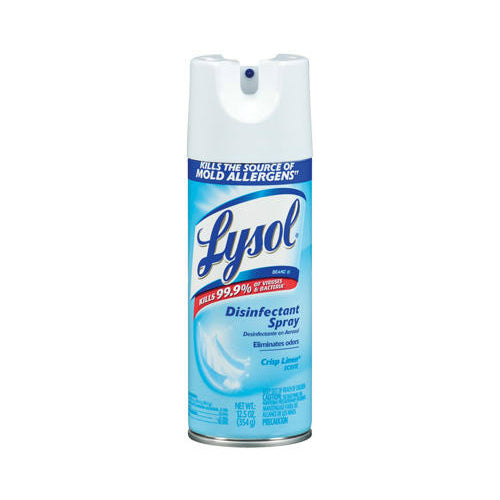 Lysol® 1920074186 Crisp Linen Scent Disinfectant Spray, 12.5 Oz