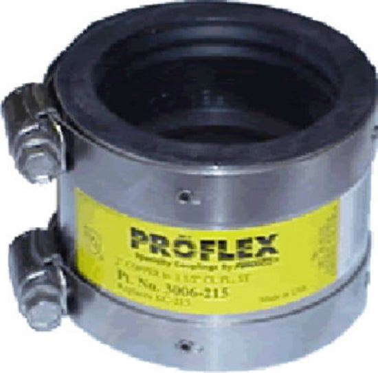 Fernco® P3000-22 Proflex® Shielded Specialty Coupling, 2" x 2"