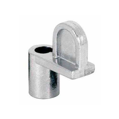 Slide-Co PL-7737 Die Cast Screen Clips With Screws, 7/16", Mill Finish, 12-Pack