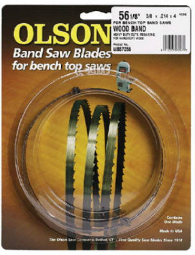 Olson Saw 14156 Bench Top Band Saw Blade, 1/4" x 56-1/8"