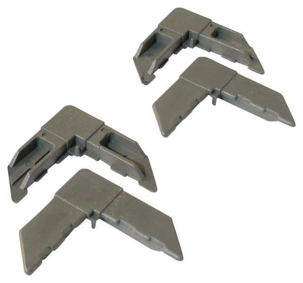 Slide-Co PL-14273 Nylon Screen Frame Corner, 3/4" x 3/8", Bronze, 100-Pack