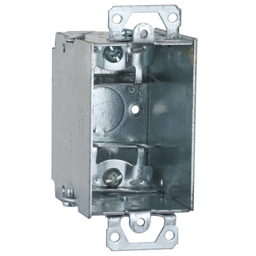 RACO® 518 Switch Box, Gangable w/Armored Cable/Metal Clad/Flex Clamp, 3"x2-1/2"