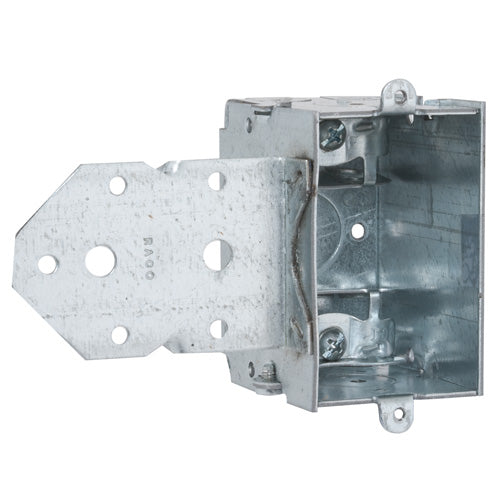RACO® 522 B-Bracket Switch Box, Gangable w/Armored Clad/Flex Clamp, 3" x 2-1/2"
