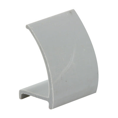 Slide-Co P-8047 Snap In Rigid Vinyl Glass Retainer, 72", 9/32", Channel Gray