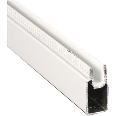Slide-Co PL-14157 Aluminum Window Frame, 3/8" x 25/32", White Finish