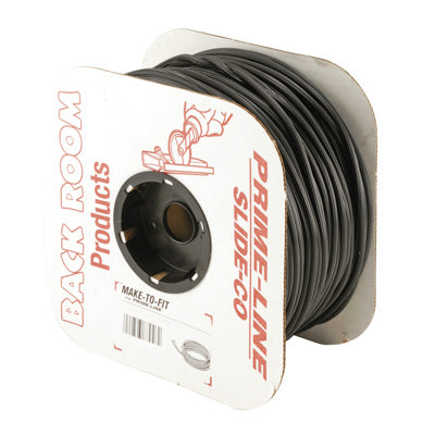 Slide-Co P-7564 Screen Retainer Spline, 9/16" x 500', Black