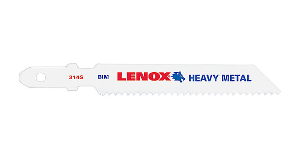 Lenox® 20301BT314S Bi-Metal Jig Saw Blades, T-Shank Style, 3-5/8", 2-Pack