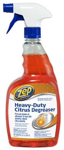 Zep Commercial ZUCIT32 Heavy Duty Citrus Degreaser, Ready To Use, 32 Oz