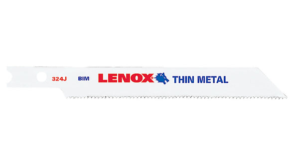 Lenox® 20323BT324J Metal Cutting Bi-Metal Jig Saw Blades, 24 TPI, 3-5/8", 2-Pack