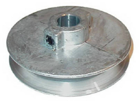Chicago Die Casting S250AB6 Steel V-Belt Pulley, 2-1/2" x 5/8"