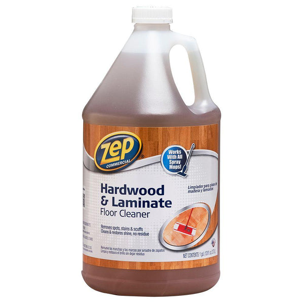 Zep Commercial® ZUHLF128 Hardwood & Laminate Floor Cleaner, 1-Gallon
